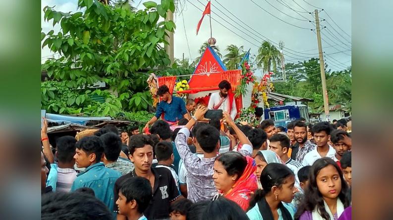 কাঁঠালিয়ায় রথযাত্রা উৎসব