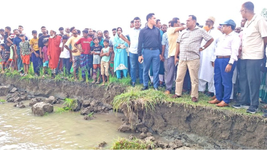 নদীপাড়ের মানুষদের রক্ষা করতে বর্তমান সরকার বদ্ধপরিকর:সেলিম রেজা হাবিব এমপি