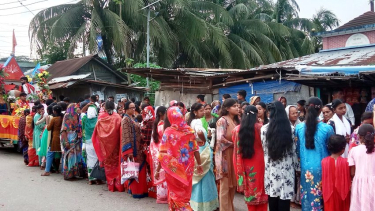কাঁঠালিয়ায় রথযাত্রা উৎসব