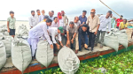 নাজিরগঞ্জে নদী ভাঙন রোধে জিও ব্যাগ ফেলানো কাজের উদ্বোধন করলেন এমপি সেলিম রেজা হাবিব