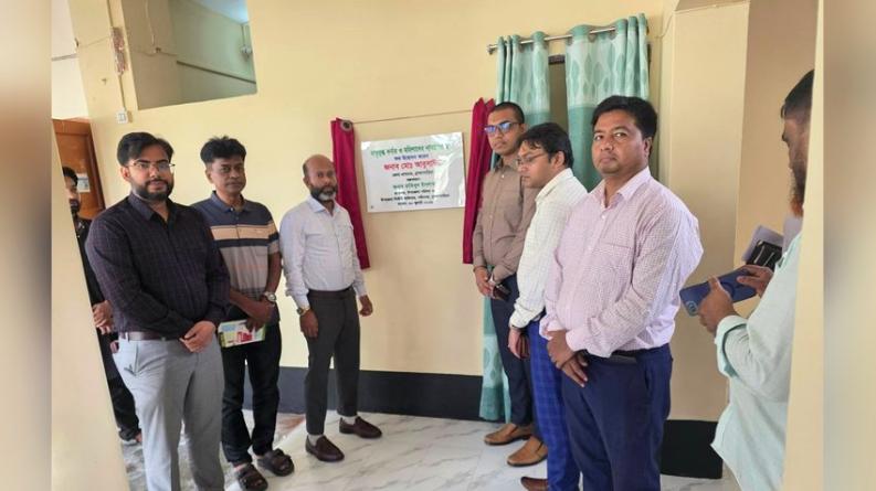 নবীনগর উপজেলা পরিষদে মাতৃদুগ্ধ কর্নার ও মহিলাদের নামাজের স্থান উদ্বোধন