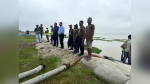 ভেড়ামারায় জিও ব্যাগের পাশ থেকে অবৈধ বালু উত্তোলন, ড্রেজার ও সরঞ্জাম জব্দ