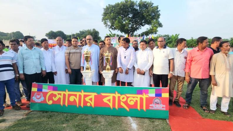 বেগম খালেদা জিয়া স্মৃতি ফুটবল টুর্নামেন্টের শুভ উদ্বোধন