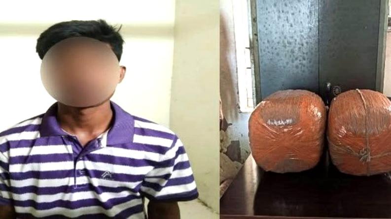 চুনারুঘাটে ডিবির অভিযানে ১২ কেজি গাঁজাসহ যুবক গ্রেপ্তার