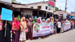 উলিপুরে শ্রমিক হামিদুল হত্যার আসামী গ্রেপ্তারের দাবিতে মানববন্ধন