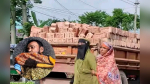 নরসিংদীতে ইটবোঝাই লরির ধাক্কায় শ্রমিক নিহত
