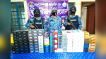 লালমোহনে শুল্ক ফাঁকি দেয়া বিপুল পরিমাণের বিদেশি সিগারেট জব্দ