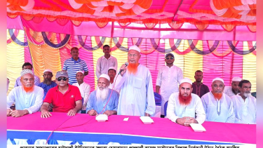 হাটখালী ইউনিয়নের সম্ভাব্য চেয়ারম্যান পদপ্রার্থীর নির্বাচনী উঠান বৈঠক