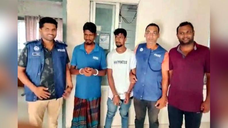 কাঁঠালিয়ায় আধা কেজি গাঁজাসহ দুইজন আটক