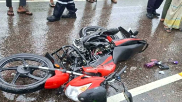 পটুয়াখালীতে বাসের ধাক্কায় মোটরসাইকেল আরোহী নিহত