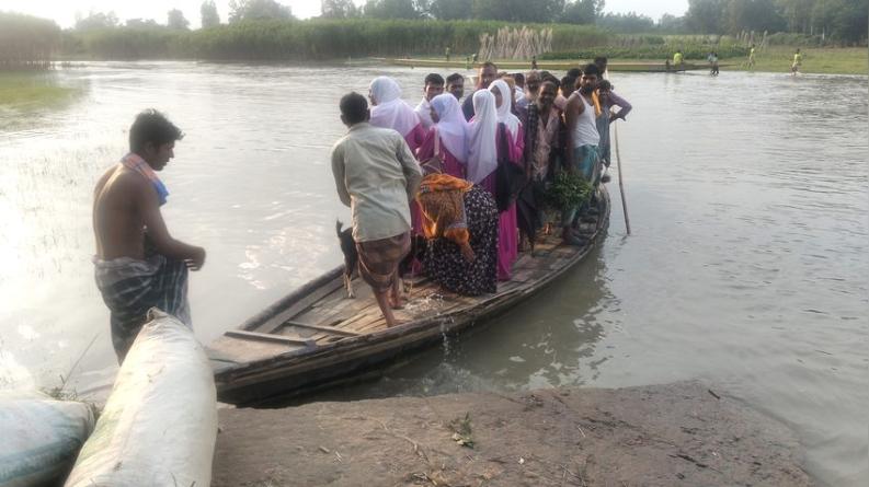 ভুঞাপুরে একটি সেতুর অভাবে ৪ গ্রামের মানুষের ভোগান্তি
