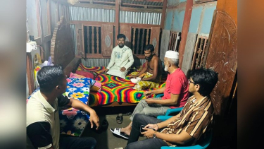 অসুস্থ যুবদল নেতা রমিজের খোঁজ নিলেন সাবেক এমপি সহিদুল আলম