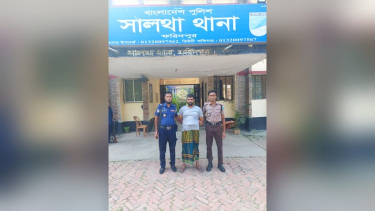 বাড়ি ফেরার পর সালথায় ছাত্রলীগ নেতা নাঈম গ্রেপ্তার