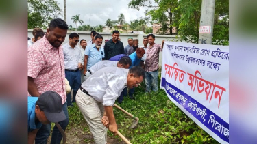 কাউখালীতে ডেঙ্গু প্রতিরোধ ও পরিচ্ছন্নতা অভিযান শুভ উদ্বোধন