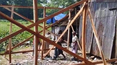 গলাচিপায় গণঅধিকার পরিষদের কার্যালয় নির্মাণ ঘিরে সংঘর্ষে আহত ১৫