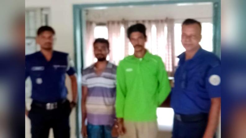 কাঁঠালিয়ার আওরাবুনিয়ায় ইয়াবা-গাঁজাসহ দুইজন গ্রেফতার