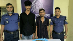 লালমোহনে গাঁজাসহ দুই জন আটক