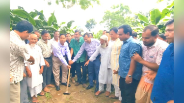 দৌলতপুরে নতুন ইউনিয়ন পরিষদ কমপ্লেক্স ভবনের নির্মাণকাজ উদ্বোধন