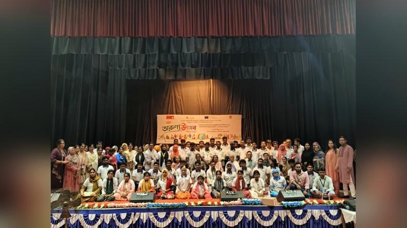 তরুণদের অংশগ্রহণে পটুয়াখালীতে তারুণ্য উৎসবের সমাবেশ