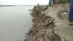 পায়রার ভাঙ্গনে অস্তিত্ব সংকটে আঙ্গারিয়া ইউনিয়নের বাহেরচর গ্রাম