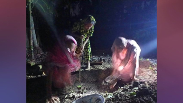 সাঈদীর মামলার বাদী মানিক পশারীর দাফন সম্পন্ন মধ্যরাতে, গার্ড অব অনার নিয়ে বিতর্ক