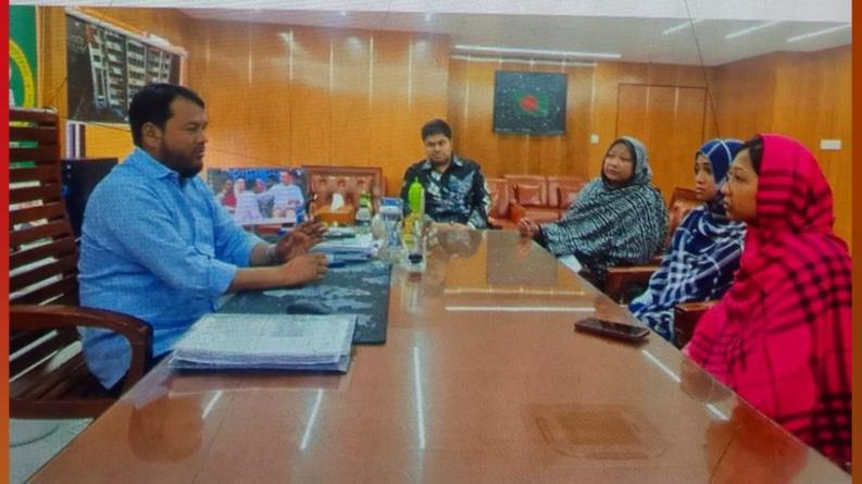 রাজশাহীতে কারাবন্দি বিএনপি নেতার পরিবারকে সহায়তা দিলেন সিটি প্রশাসক