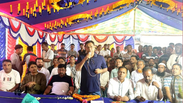 কয়রায় দুর্গাপূজা মণ্ডপ পরিদর্শনে বাপ্পী, সম্প্রীতি প্রতিষ্ঠার অঙ্গীকার