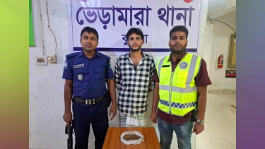 কুষ্টিয়ায় ১০০ গ্রাম গাঁজাসহ গ্রেপ্তার ২৬ বছর বয়সী যুবক
