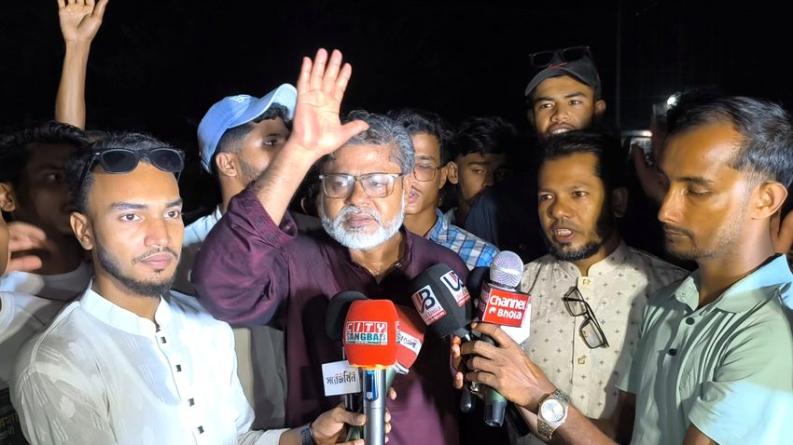 লালমোহন ইউনিয়নে চেয়ারম্যান পদে নাসিম মাতাব্বরের শোডাউন ও গণসংযোগ