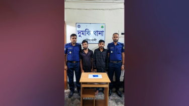 ভূঞাপুর থানা ভবনের পলেস্তরা খসে পড়ছে বাড়ছে ঝুঁকি