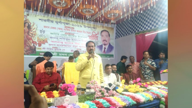 অসহায় ভাববেন না, দুর্গাপূজায় হিন্দু সম্প্রদায়কে স্পিকার মেজর হাফিজ
