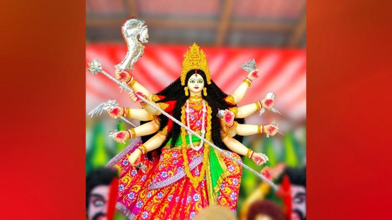 লালমোহনে দুর্গাপূজার মণ্ডপ বেড়ে ২৩টি, মহাষষ্ঠীতে শুরু শুক্রবার