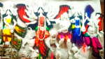 পটুয়াখালীতে ১৯২ মণ্ডপে দুর্গাপূজা, শেষ মুহূর্তে ব্যস্ততা তুঙ্গে