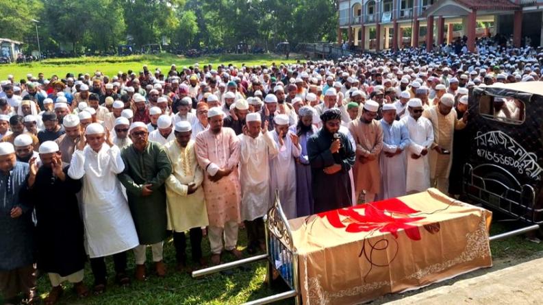 দাফন সম্পন্ন দ্য ডেইলি স্টারের পটুয়াখালী সংবাদদাতা সোহরাব হোসেনের