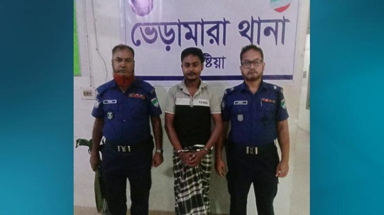 ভেড়ামারায় দুটি গ্রেপ্তারি পরোয়ানায় মামুন আলী গ্রেপ্তার