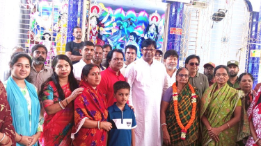 দোহারে ৪৪টি দুর্গামণ্ডপ পরিদর্শন করলেন সংসদ সদস্য খন্দকার আবু আশফাক