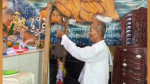 প্রবারণা পূর্ণিমায় প্রদীপ প্রজ্বালন ও ধর্মীয় আচার-অনুষ্ঠানে মুখর পটুয়াখালীর বৌদ্ধবিহার