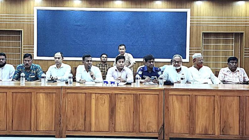 পীরগঞ্জে দুর্গাপূজা ঘিরে প্রস্তুতি সভা, আলোচনায় ১১৬ মণ্ডপ ও ৬ বিসর্জন ঘাট