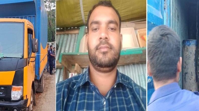 লালমোহনে কাভার্ড ভ্যান ও ৯ হাজার লিটার অপরিশোধিত সয়াবিন তেল জব্দ