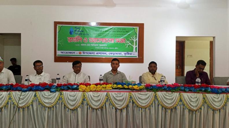 ভেড়ামারায় বিশ্ব শিক্ষক দিবসে র‍্যালি ও আলোচনা সভা